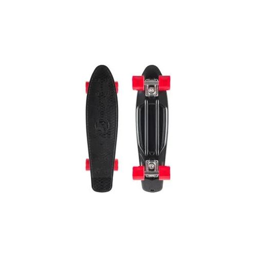 Skateboard STAR-SKATEBOARD Skate-/Longboards schwarz (schwarz/rot) Kinder Kicktail