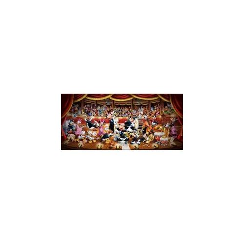 Puzzle CLEMENTONI "Panorama High Quality Collection, Disney Orchester" Puzzles bunt Kinder Made in Europe