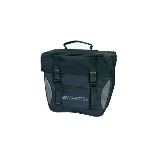 Matrix Einzeltasche schwarz/silber