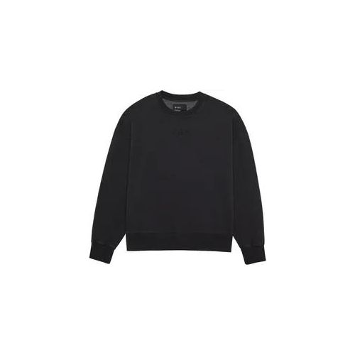 Fox Wordmark Oversized Fleece Crew M