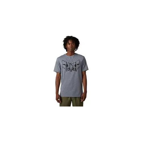 Fox The Format SS Tech Tee Heather M