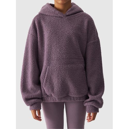 Kapuzenpullover 4F Gr. 164, lila (violet) Kinder Pullover