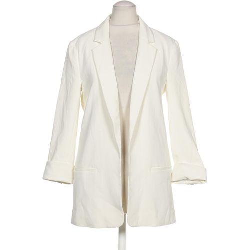 H&M Damen Blazer, cremeweiß, Gr. 34