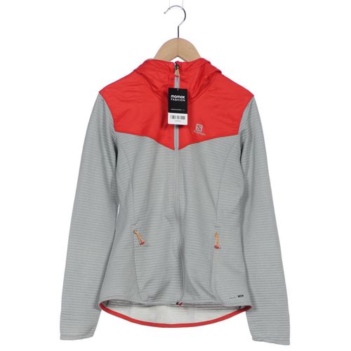 Salomon Damen Kapuzenpullover, grau, Gr. 36