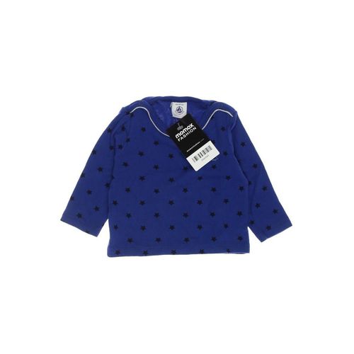 Petit Bateau Herren Langarmshirt, blau, Gr. 62