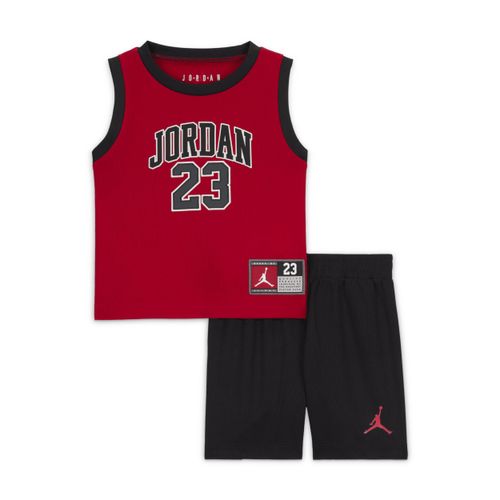 Jordan 23 Jersey Baby (12-24M) 2-delige jerseyset - Zwart