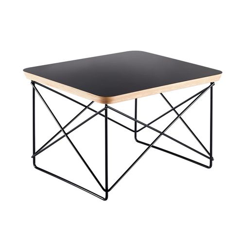 Vitra - Eames Occasional Table LTR, HPL schwarz / basic dark