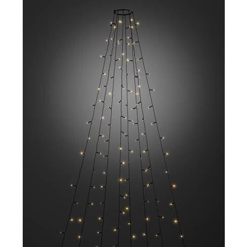 Konstsmide 6321-810 Weihnachtsbaum-Beleuchtung Baum Außen EEK: E (A - G) netzbetrieben Anzahl Leuchtmittel 400 LED Bernstein Beleuchtete Länge: 4 m