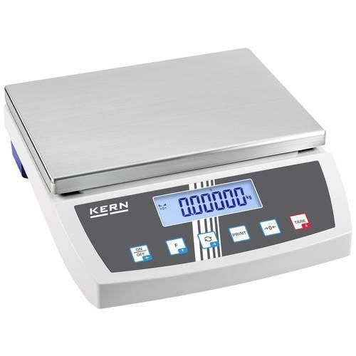 Kern FKB 36K0.1 Tischwaage Wägebereich (max.) 36 kg Ablesbarkeit 100 mg Silber, Weiß, Schwarz