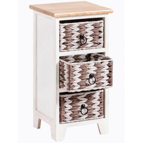 Kommode HEINE HOME Sideboards Gr. B/H/T: 30cm x 59cm x 30cm, 3 Schubladen, weiß Schubladenkommode Bad-Kommode