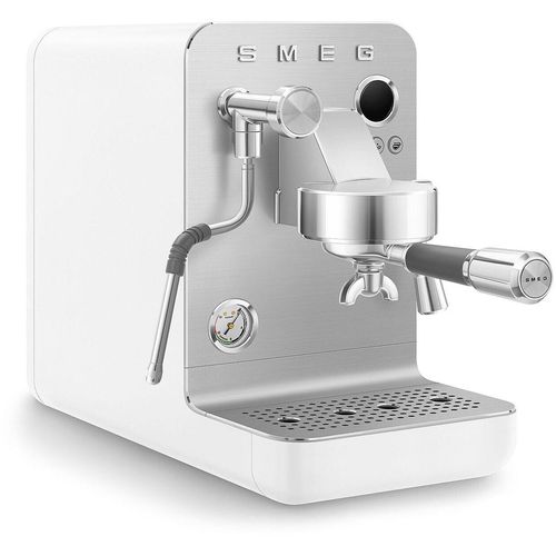 SMEG Espressomaschine "EMC02EGMEU" Kaffeemaschinen Mini Pro weiß (weiß, matt)