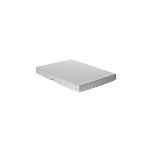 Archivbox Falken PureBox PRO A3, für bis zu 500 Blatt, DIN ISO 16245-A, mit Beschriftungsfeld, L 440 x B 320 x Füllhöhe 40 mm, FSC®-Pappe, weiß