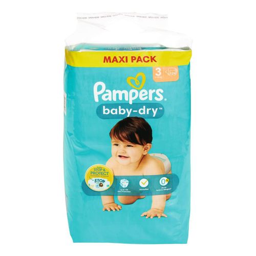 Pampers Baby Dry Windeln Maxipack Gr. 3 124 Stück