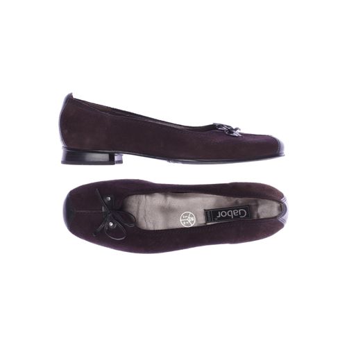 Gabor Damen Ballerinas, bordeaux, Gr. 5