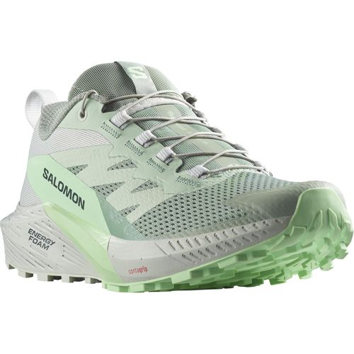 Trailrunningschuh SALOMON "SENSE RIDE 5" Gr. 42, grün Schuhe Trailrunningschuhe