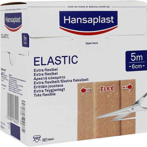 Hansaplast Elastic 5mx6cm 1 ST