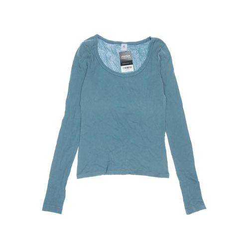 Petit Bateau Damen Langarmshirt, blau, Gr. 164