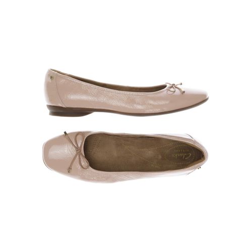 Clarks Damen Ballerinas, pink, Gr. 42