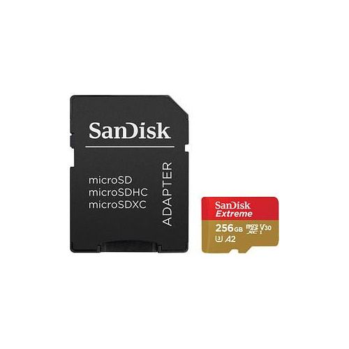 SanDisk Speicherkarte microSDXC-Card Extrem 256 GB