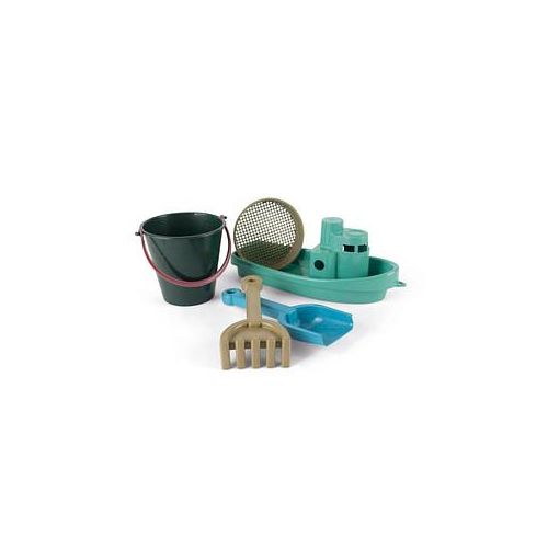 dantoy Sandspielzeug-Set Blue Marine mit Boot mehrfarbig