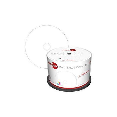 50 PRIMEON DVD-R 4,7 GB bedruckbar