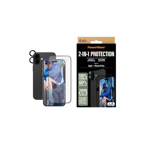 PanzerGlass™ 2-in-1 Schutz-Set für Apple iPhone 16 Plus