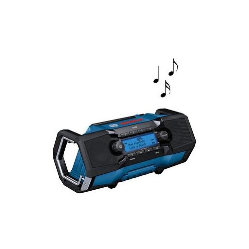 BOSCH Professional GPB 18V-2 SC Baustellenradio blau, schwarz