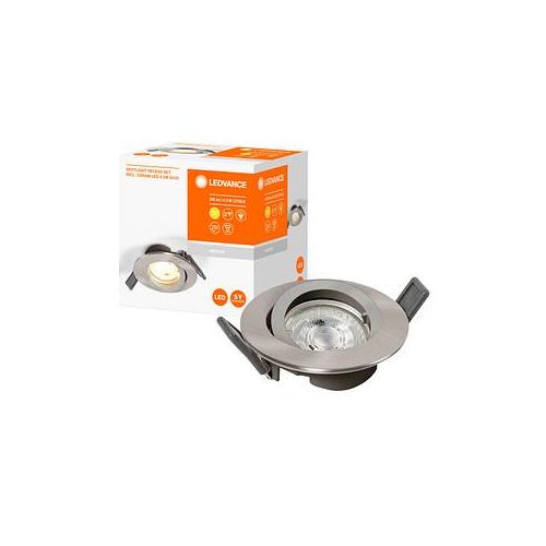 LEDVANCE RECESS DOWNLIGHT TWISTLOCK GU10 LED-Einbaustrahler silber 4,3 W