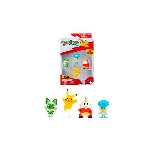 Jazwares Battle Ready PKW3402 Pokémon Battle Figur Gen IX Spielfiguren-Set