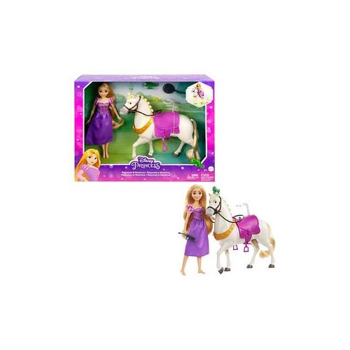 Mattel GAMES Rapunzel & Maximus Disney Prinzessin Puppenzubehör-Set