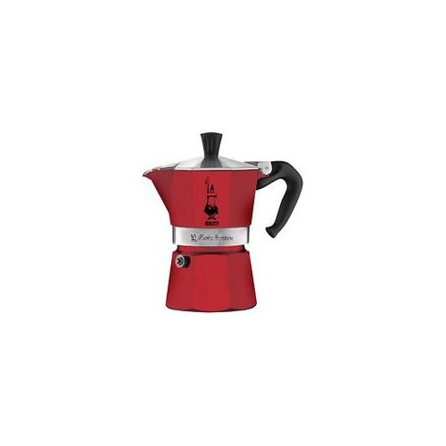 BIALETTI Moka Express 3 Espressokocher rot, 3 Tassen