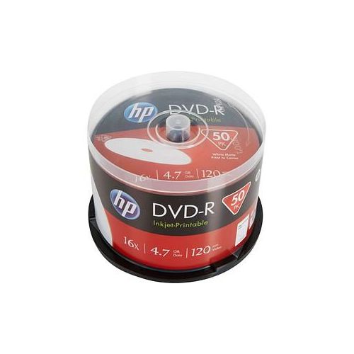 50 HP DVD-R 4,7 GB bedruckbar