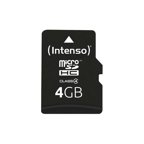 Intenso Speicherkarte microSDHC-Card Class 4 4 GB