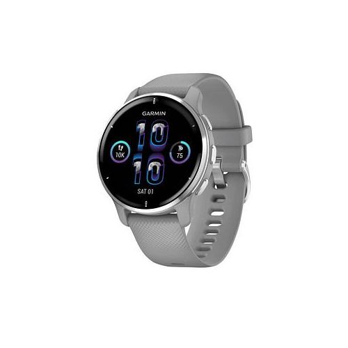 GARMIN Venu 2 Plus Smartwatch grau, silber