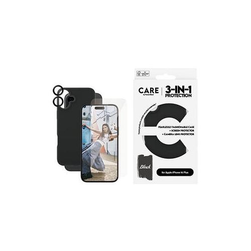CARE by PanzerGlass® 3-in-1 Schutz-Set für Apple iPhone 16 Plus