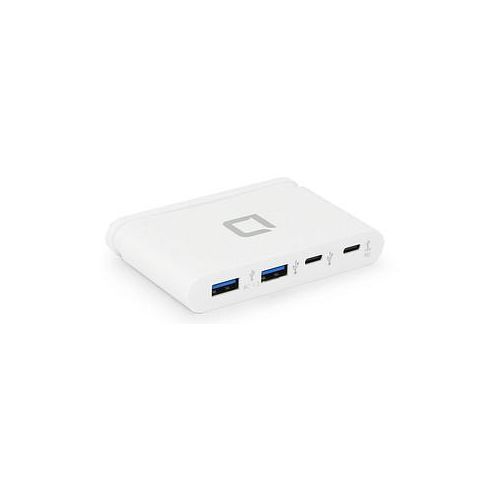 DICOTA USB-Hub 4-in-1 4-fach weiß