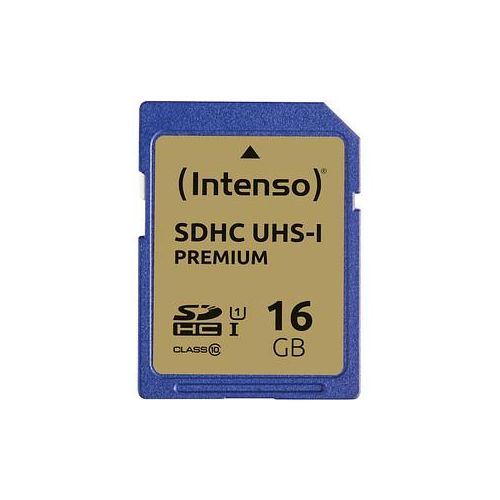 Intenso Speicherkarte SDHC-Karte Premium 16 GB