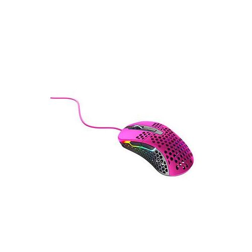 CHERRY XTRFY M4 RGB Gaming Maus kabelgebunden pink