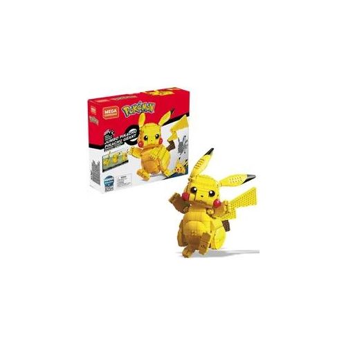 Spielfigur MEGA "Pokémon Jumbo Pikachu" Spielfiguren gelb Kinder zum Zusammenbauen