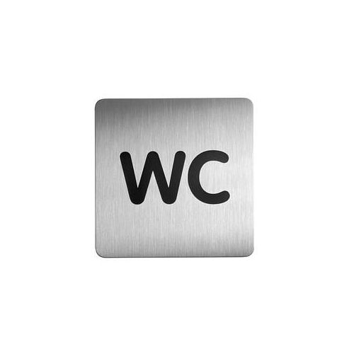 DURABLE Piktogramm "WC" quadratisch 15,0 x 15,0 cm