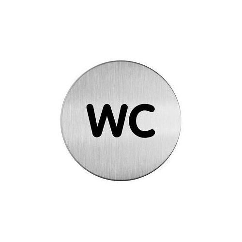 DURABLE Piktogramm "WC" rund 8,3 cm