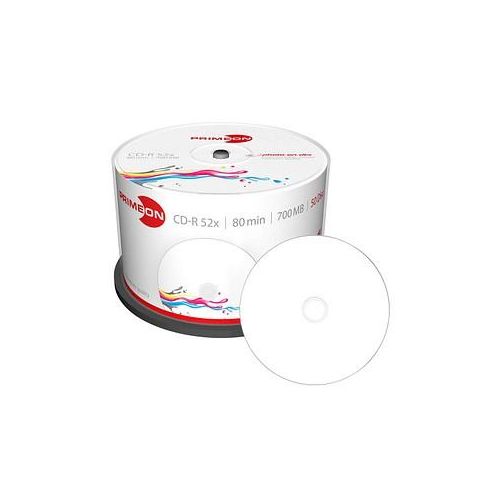 50 PRIMEON CD-R 700 MB bedruckbar