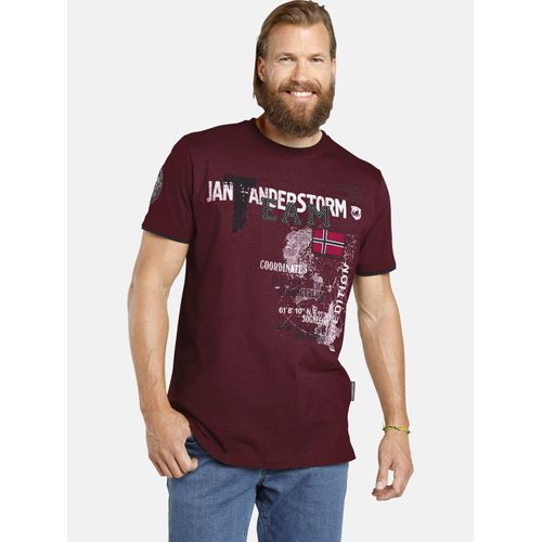 Jan Vanderstorm T-Shirt »T-Shirt SÖLVE«