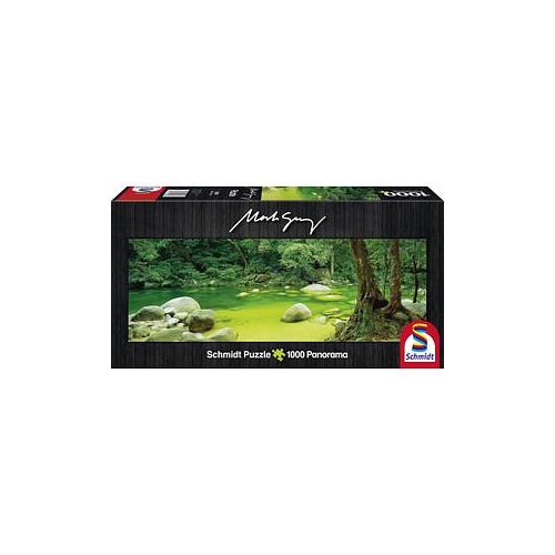 Schmidt Mark Gray Panorama Mossman Gorge - Queensland, Australia Puzzle, 1000 Teile