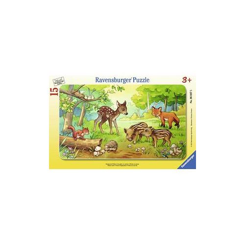 Ravensburger Tierkinder des Waldes Puzzle, 15 Teile