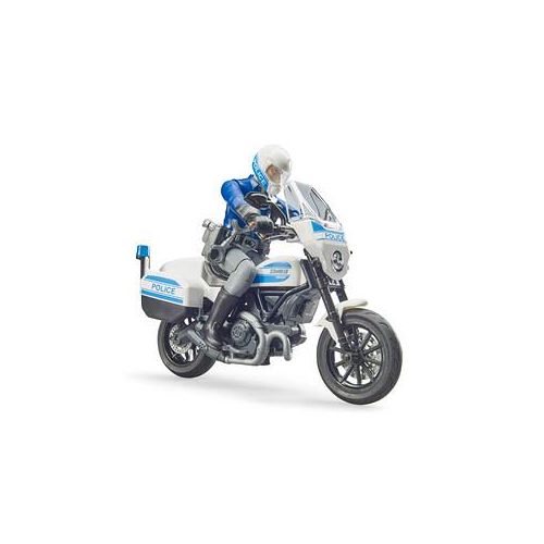 bruder bworld Scrambler Ducati Polizeimotorrad 62731 Spielzeugmotorrad