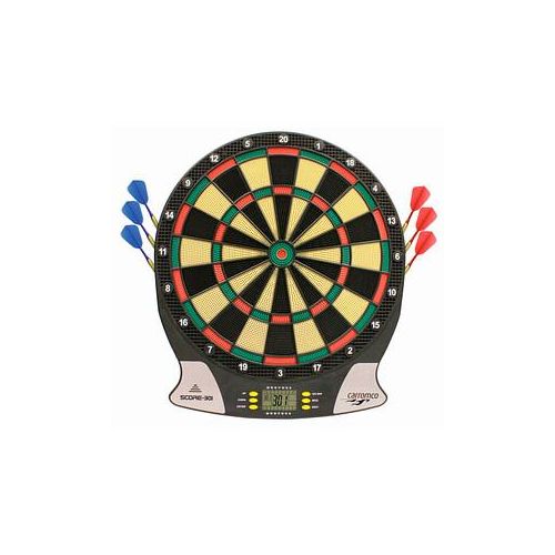 carromco Dartscheibe mit Darts Score 301 schwarz