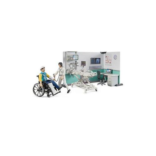 bruder bworld 62711 Krankenstation Spielfiguren-Set