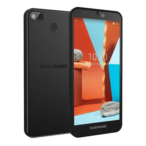 Fairphone 3+ 64GB - Schwarz - Ohne Vertrag - Dual-SIM