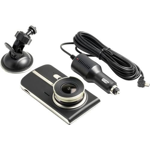 Technaxx TX-167 Dashcam Blickwinkel horizontal max.=130 ° 5 V Auffahrwarner, Display, Fahrspurassistent, Mikrofon